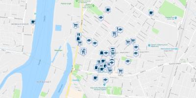Karta över budapest restauranger