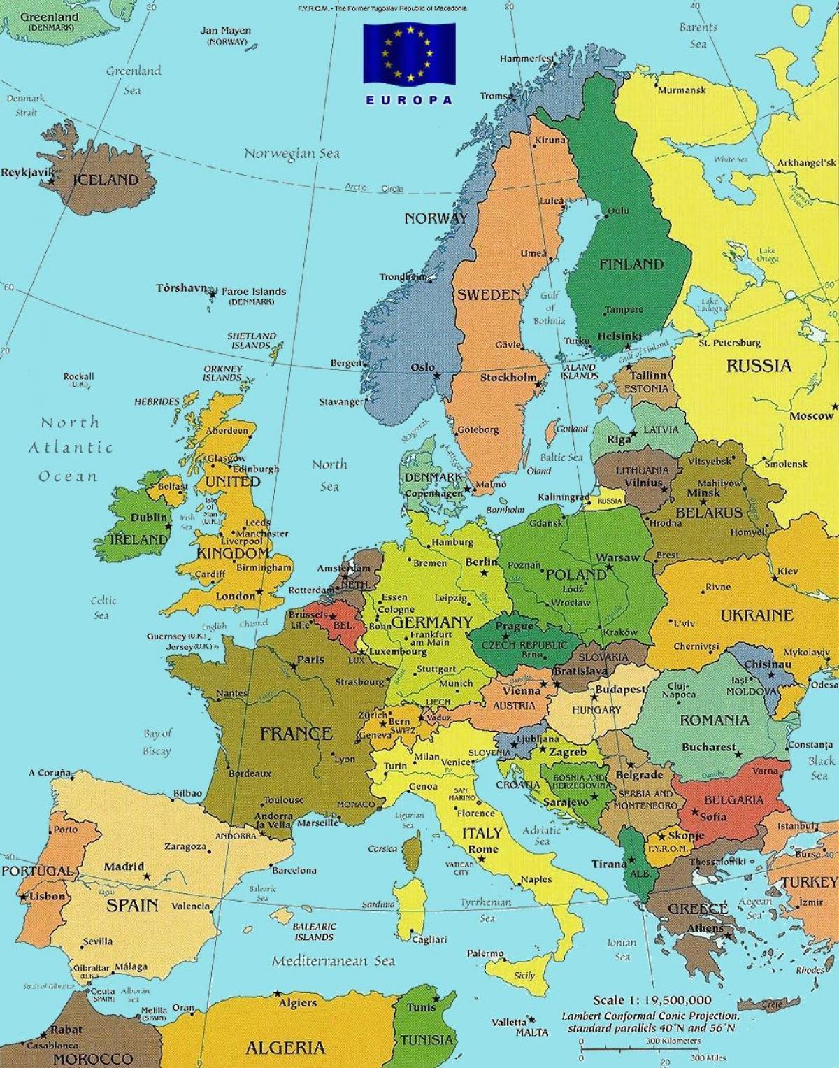 karta över budapest i europa