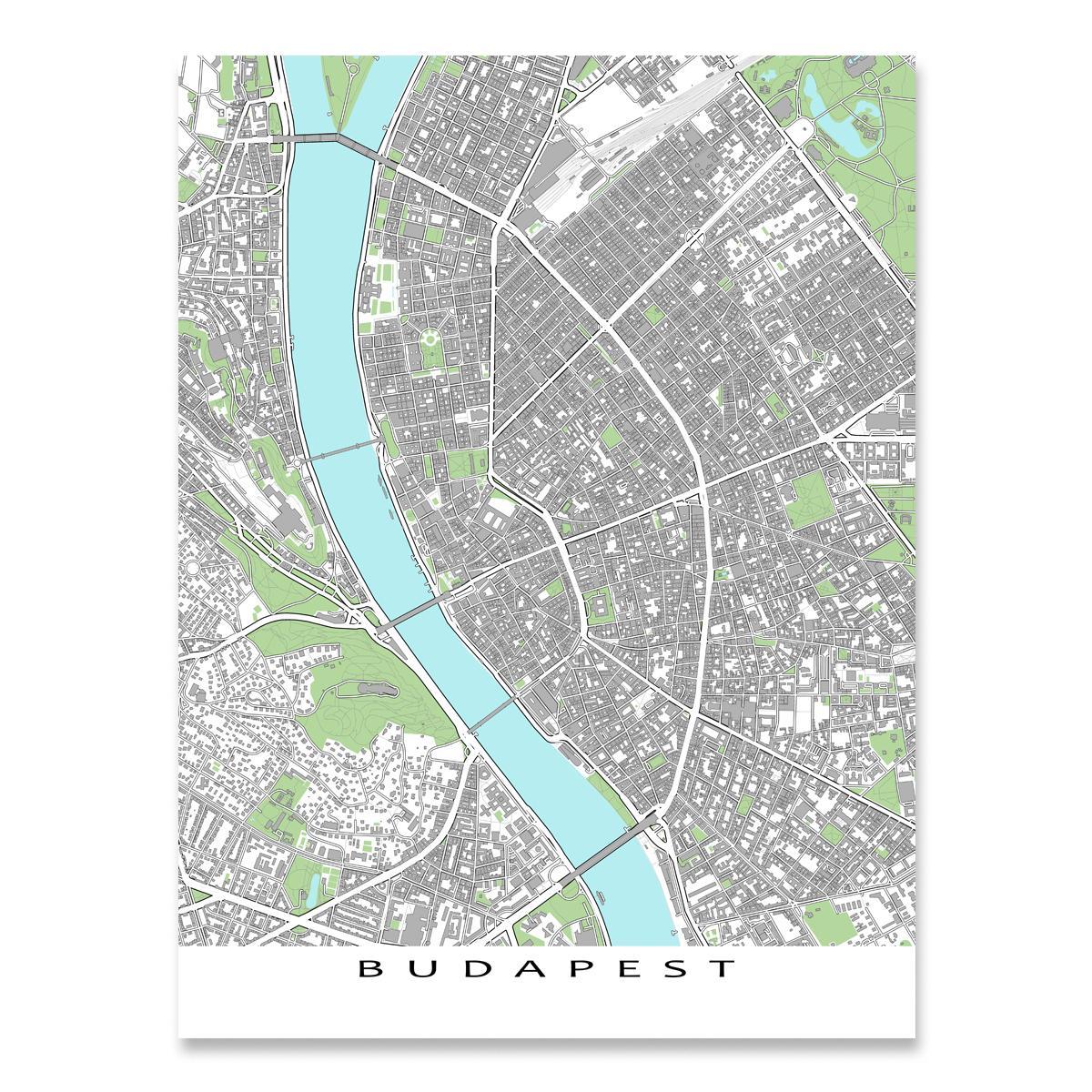karta över budapest karta skriv ut