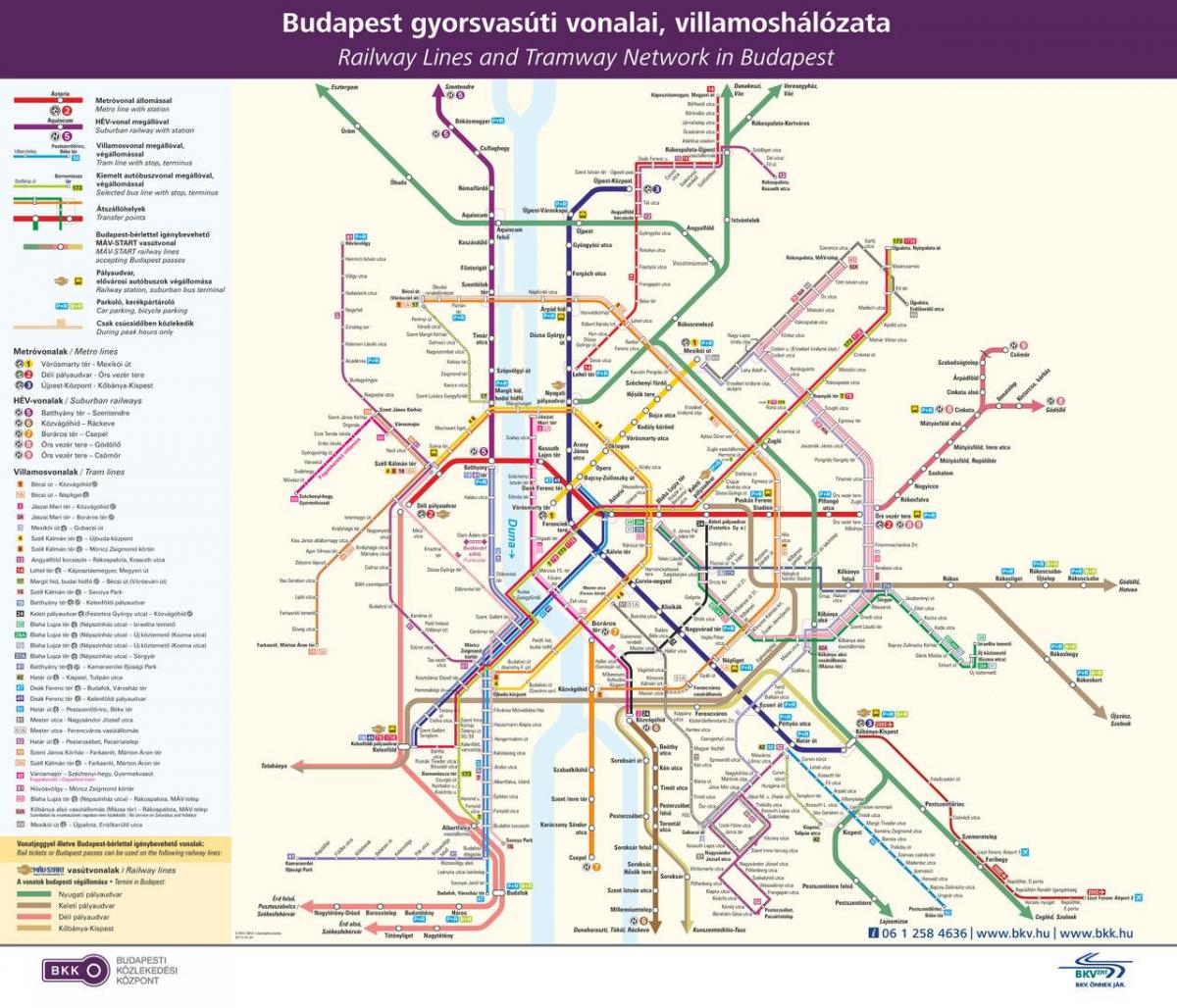 budapest kollektivtrafik karta