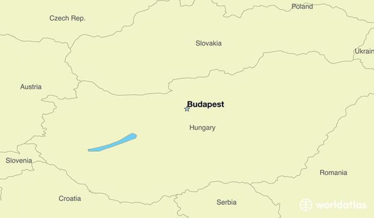 budapest ungern karta över europa