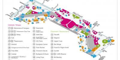 Flygplatsen i budapest karta
