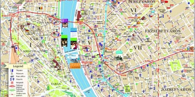 Budapest saker att göra karta