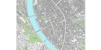 Karta över budapest karta skriv ut