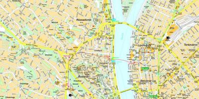 Karta över budapest och omnejd
